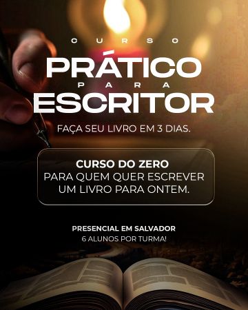 Curso Prático para ESCRITOR + 3 Bônus EAD